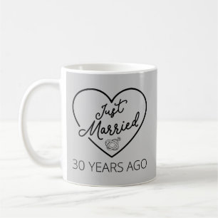 Caneca De Café Recem casados 30 Anos Atrás III