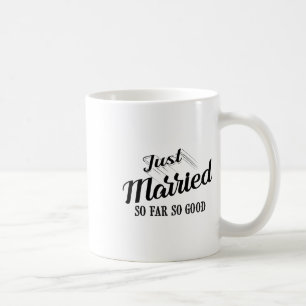 Caneca De Café Recem casados Engraçado Presente Mulheres Legal No