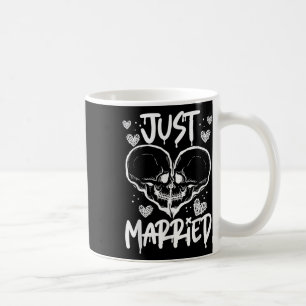 Caneca De Café Recem casados Halloween Skeleton Bride E Grove Nós