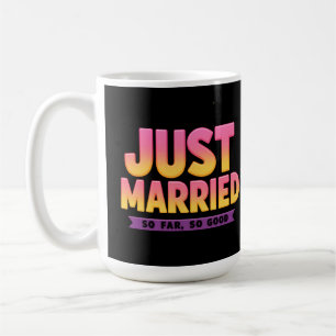 Caneca De Café Recem casados Tão Bom Casal Engraçado
