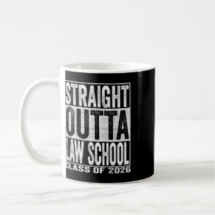 Caneca De Café Recém-Formado em Direito Formatura Engraçado Cl 20