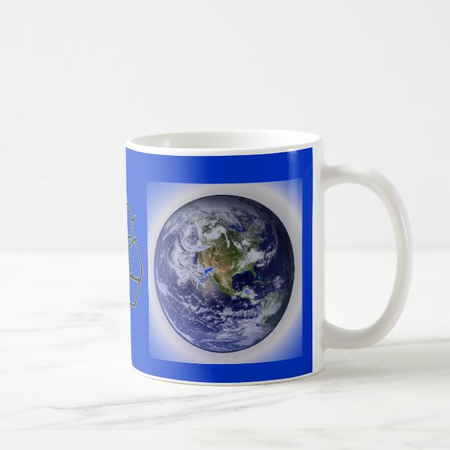 Caneca De Café Reciclar para o copo da terra (Direita)