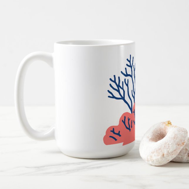 Caneca De Café Recife de Coral (Com Donut)