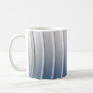Caneca De Café Recipiente de plástico azul e branco