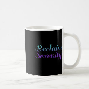 Caneca De Café Reclaim Serenidade Prevenção Suicídio Depressão Aw