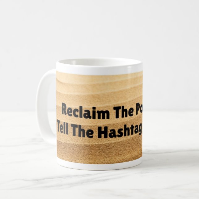 Caneca De Café Reclere O Sinal De Libra Mug #SAND (Frente Esquerda)