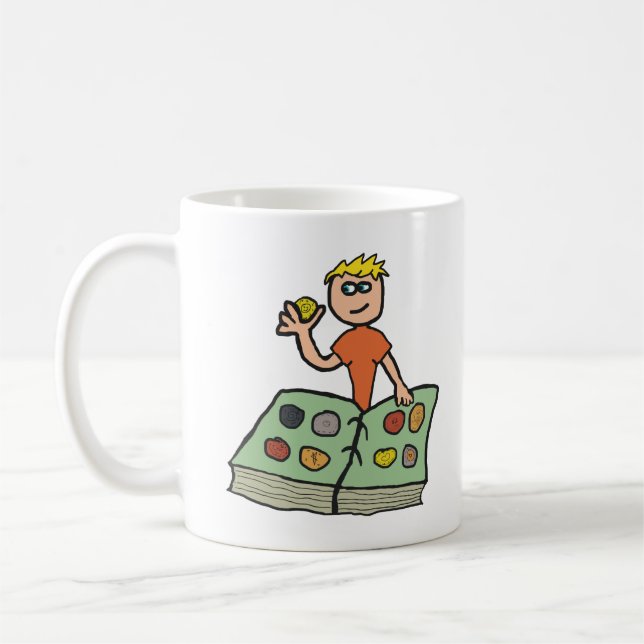 Caneca De Café Recolha de Moedas (Esquerda)