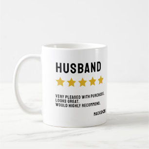 Caneca De Café Recomendaria uma revisão personalizada de 5 estrel