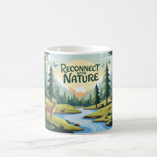 Caneca De Café Reconecte com a Nature Mug