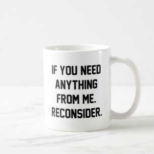 Caneca De Café Reconsider