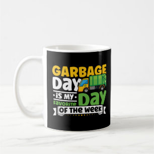Caneca De Café Recriação de Roupa de caminhão de lixo para bebês