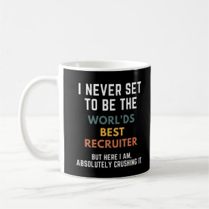 Caneca De Café Recrutador Mais Inspirador do Mundo