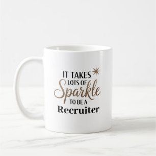 Caneca De Café Recrutador Sparkle