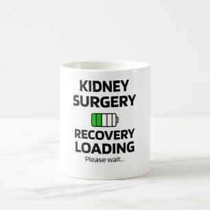 Caneca De Café Recuperação de Cirurgia Renal  Presentes De Tran