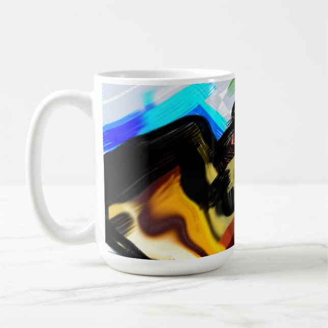 Caneca De Café Recuperação de ouro executada gratuitamente (Esquerda)