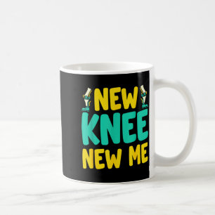 Caneca De Café Recuperação de Substituição do Joelho Novo Joelho