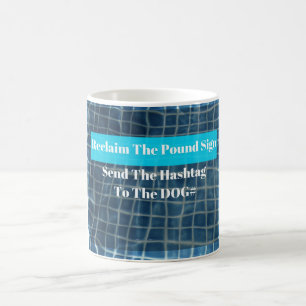 Caneca De Café Recuperar O Sinal De Libra Mug