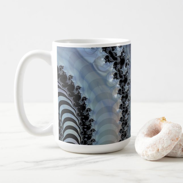 Caneca De Café Recursive Realms (Com Donut)