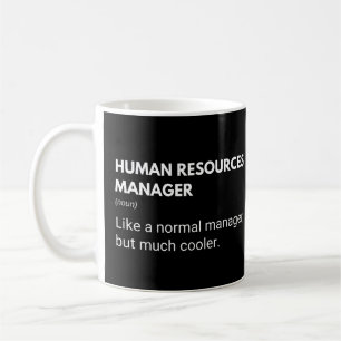 Caneca De Café Recursos Humanos O Que os Gerentes Divertidos Dize