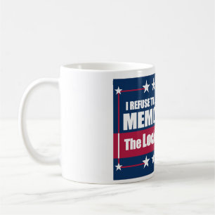 Caneca De Café Recuso-me a deixar o Governo furar o bloqueio