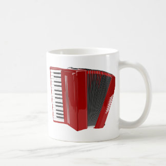 Caneca De Café Red Accordion
