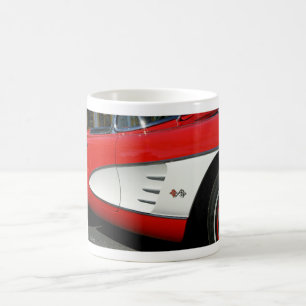 Caneca De Café Red Corvette