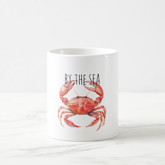 Caneca De Café Red Crab By the sea (Centro)