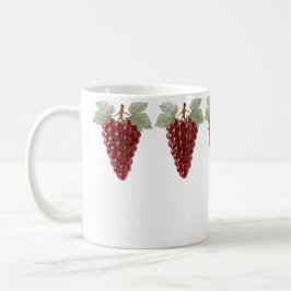 Caneca De Café Red Crystal Grape