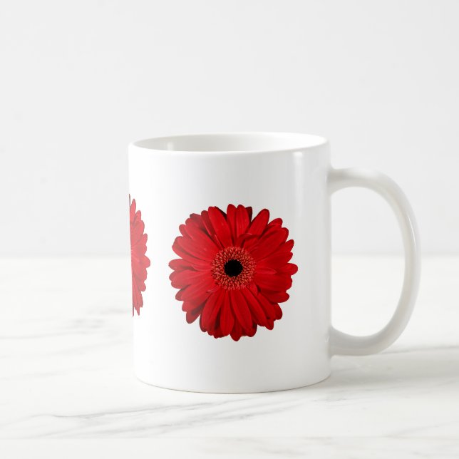 Caneca De Café Red FLower (Direita)