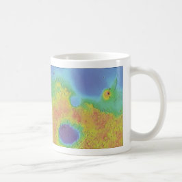 Caneca De Café Red Green Blue Mars Mola Mug
