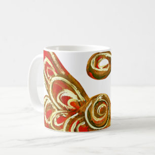 Caneca De Café Red Guardian Angel Custom Art Coffee Mug Cup