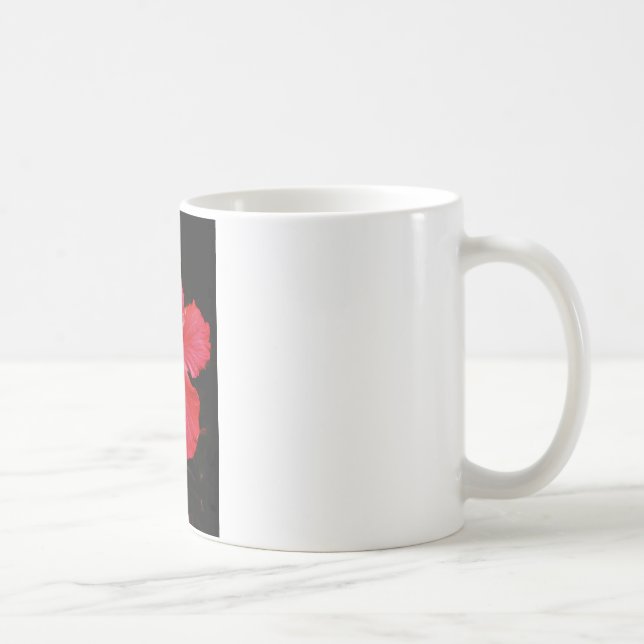 Caneca De Café Red Hibiscus (Direita)