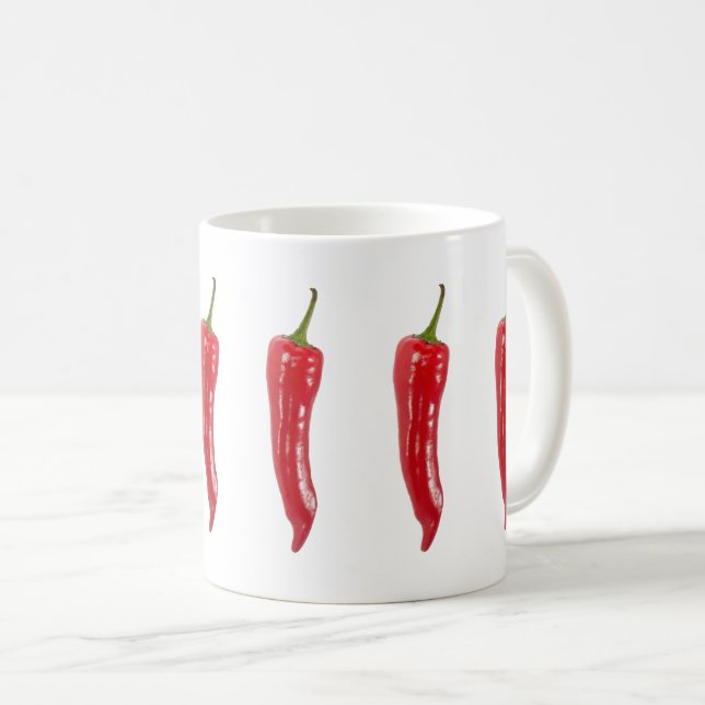 Caneca De Café Red Hot Chili (Frente Esquerda)