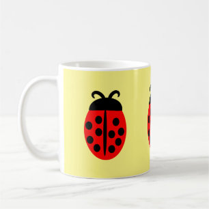 Caneca De Café Red Ladybug Mug