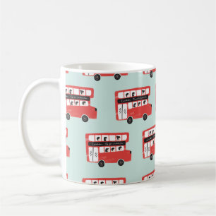 Caneca De Café Red London Double Decker Bus Vint