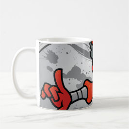 Caneca De Café Red Ninja Design