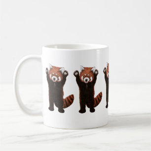 Caneca De Café Red Panda Mug