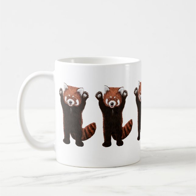 Caneca De Café Red Panda Mug (Esquerda)