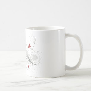 Caneca De Café Red Poinsettias