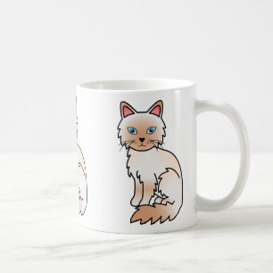 Caneca De Café Red Point Birman / Ragdoll Cat