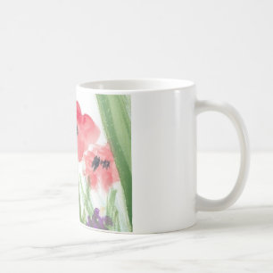 Caneca De Café Red Poppies Mug