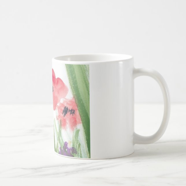 Caneca De Café Red Poppies Mug (Direita)