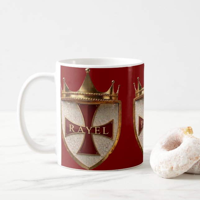 Caneca de Café Red RayEl Crest (Com Donut)