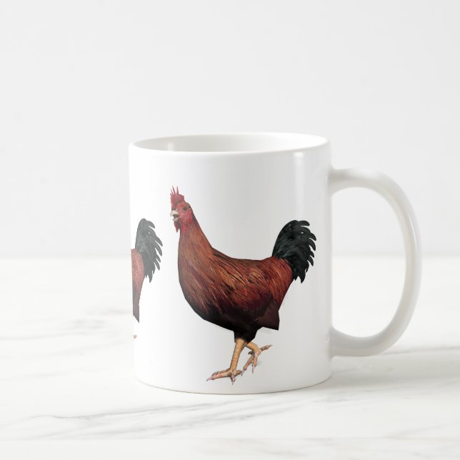 Caneca De Café Red Rooster (Direita)