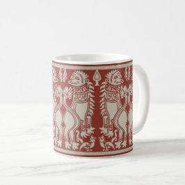 Caneca De Café Red Sicilian Lions Coffee Mug