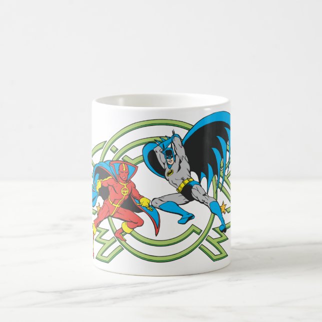 Caneca De Café Red Tornado + Batman (Centro)