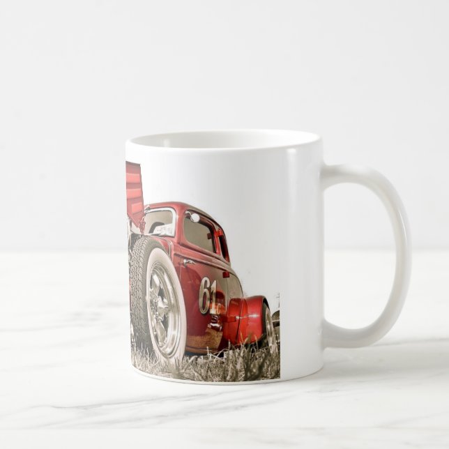 Caneca De Café Red Vintage Classic Coffee ou Tea (Direita)