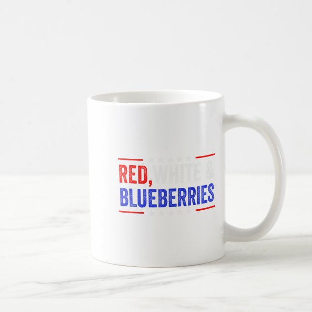 Caneca De Café Red, White And Blueberries Patriot Dom 2025  (Direita)