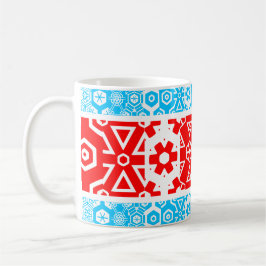 Caneca De Café Red White Blue 4 de julho 4 de Jennifer