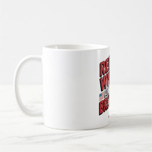 Caneca De Café Red White e Breer Beer Mug Art